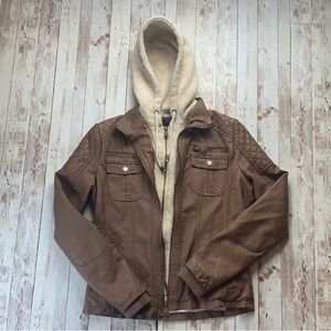 Y.M.I jacket/coat vegan leather